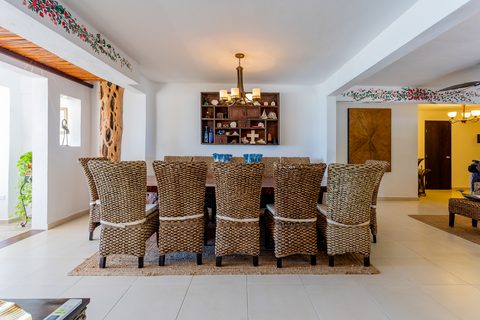 Casa del Secreto at Hacienda del Secreto, the six-bedroom beachfront flagship villa