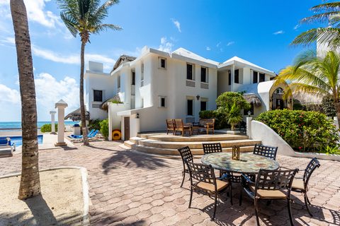Casa del Secreto at Hacienda del Secreto, the six-bedroom beachfront flagship villa