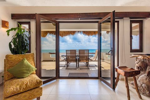 Casa del Secreto at Hacienda del Secreto, the six-bedroom beachfront flagship villa