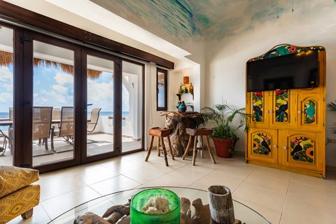 Casa del Secreto at Hacienda del Secreto, the six-bedroom beachfront flagship villa