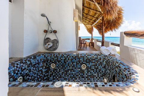 Casa del Secreto at Hacienda del Secreto, the six-bedroom beachfront flagship villa
