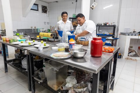 Dining at Hacienda del Secreto, prepared on-site by the estate's chefs