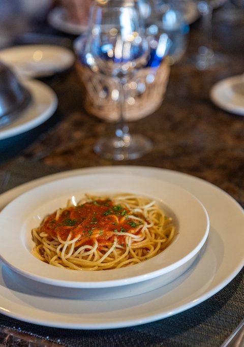 Dining at Hacienda del Secreto, prepared on-site by the estate's chefs