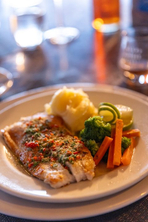 Dining at Hacienda del Secreto, prepared on-site by the estate's chefs