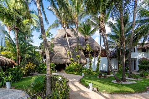 The gardens and grounds at Hacienda del Secreto, including The Butterfly Landing wellness pavilion