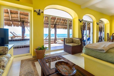 Villa Canteena at Hacienda del Secreto, a vibrant Mexican-fiesta beachfront villa