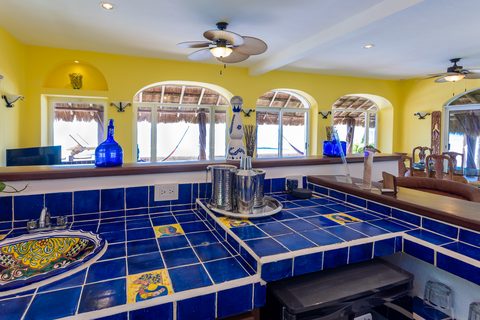 Villa Canteena at Hacienda del Secreto, a vibrant Mexican-fiesta beachfront villa