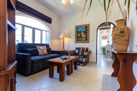Villa Canteena at Hacienda del Secreto, a vibrant Mexican-fiesta beachfront villa