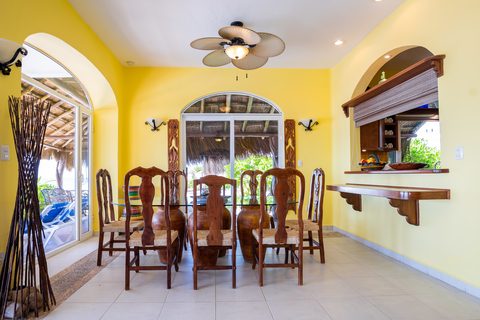 Villa Canteena at Hacienda del Secreto, a vibrant Mexican-fiesta beachfront villa