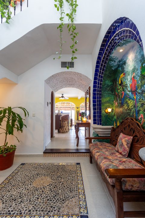 Villa Canteena at Hacienda del Secreto, a vibrant Mexican-fiesta beachfront villa