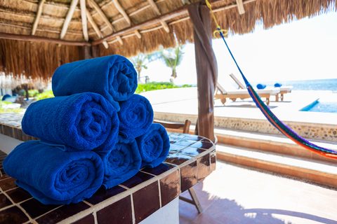 Villa Canteena at Hacienda del Secreto, a vibrant Mexican-fiesta beachfront villa