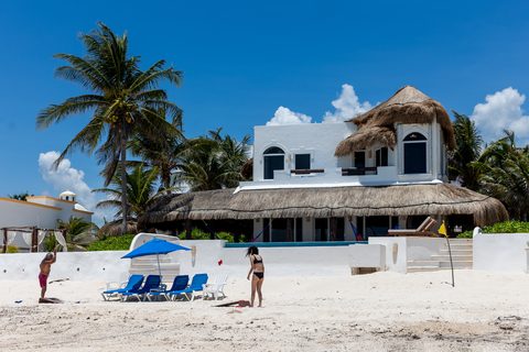 Villa Canteena at Hacienda del Secreto, a vibrant Mexican-fiesta beachfront villa
