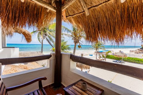 Villa Canteena at Hacienda del Secreto, a vibrant Mexican-fiesta beachfront villa
