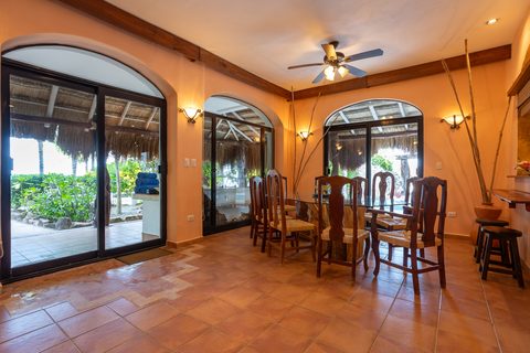 Villa Umakiha at Hacienda del Secreto, a Mayan-inspired limestone villa on Playa del Secreto