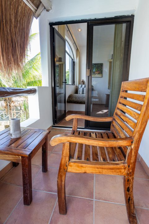 Villa Umakiha at Hacienda del Secreto, a Mayan-inspired limestone villa on Playa del Secreto