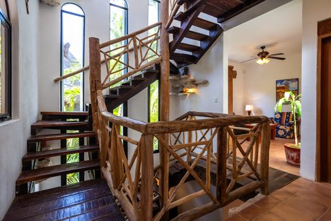 Villa Umakiha at Hacienda del Secreto, a Mayan-inspired limestone villa on Playa del Secreto
