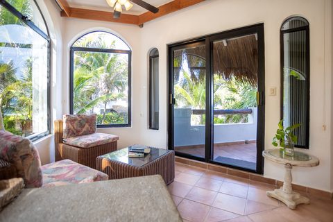 Villa Umakiha at Hacienda del Secreto, a Mayan-inspired limestone villa on Playa del Secreto