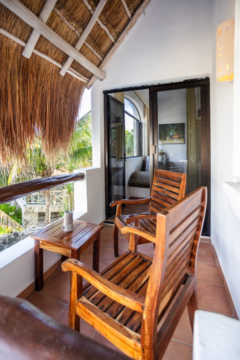 Villa Umakiha at Hacienda del Secreto, a Mayan-inspired limestone villa on Playa del Secreto
