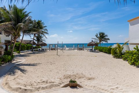The spa and gym at Hacienda del Secreto