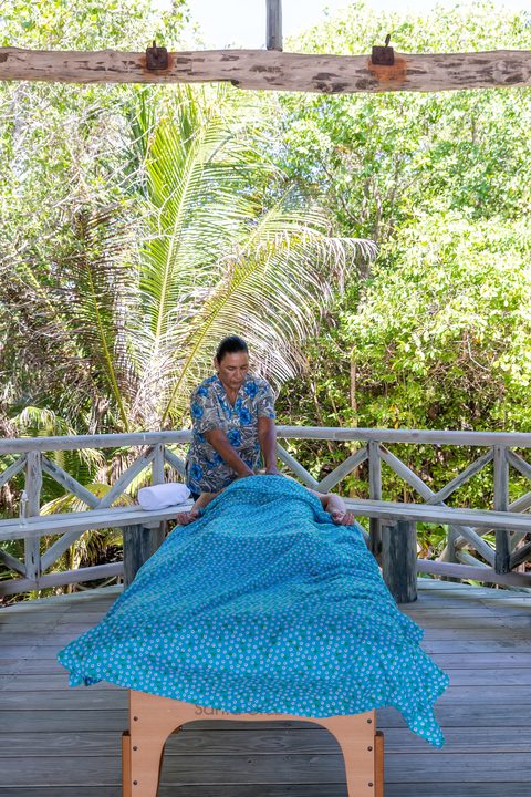 The spa and gym at Hacienda del Secreto